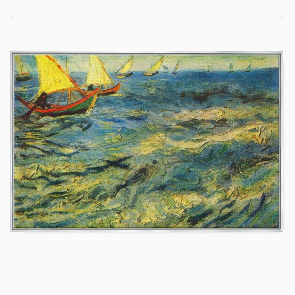 Tablou Canvas Premium LuxCanva® A1117, Marea , Vincent van Gogh, Arta, Pictura, Culori Vibrante