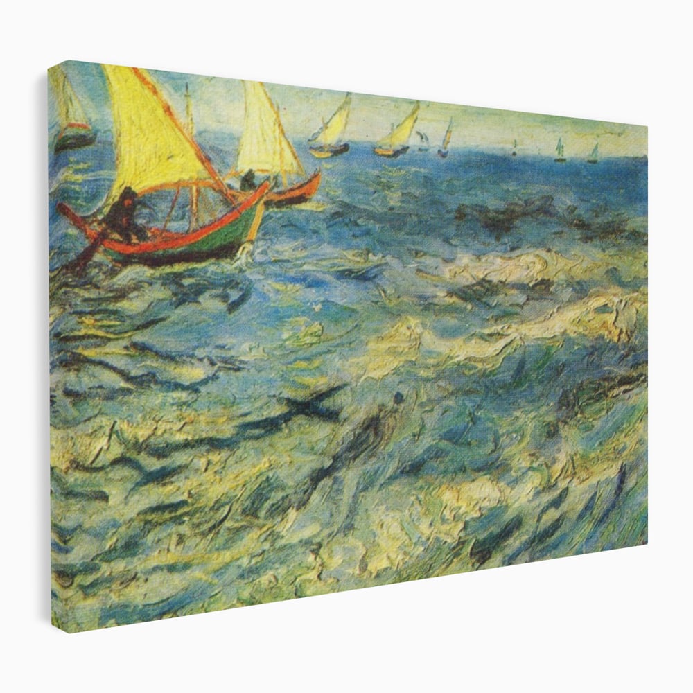 Tablou Canvas Premium LuxCanva® A1117, Marea , Vincent van Gogh, Arta, Pictura, Culori Vibrante