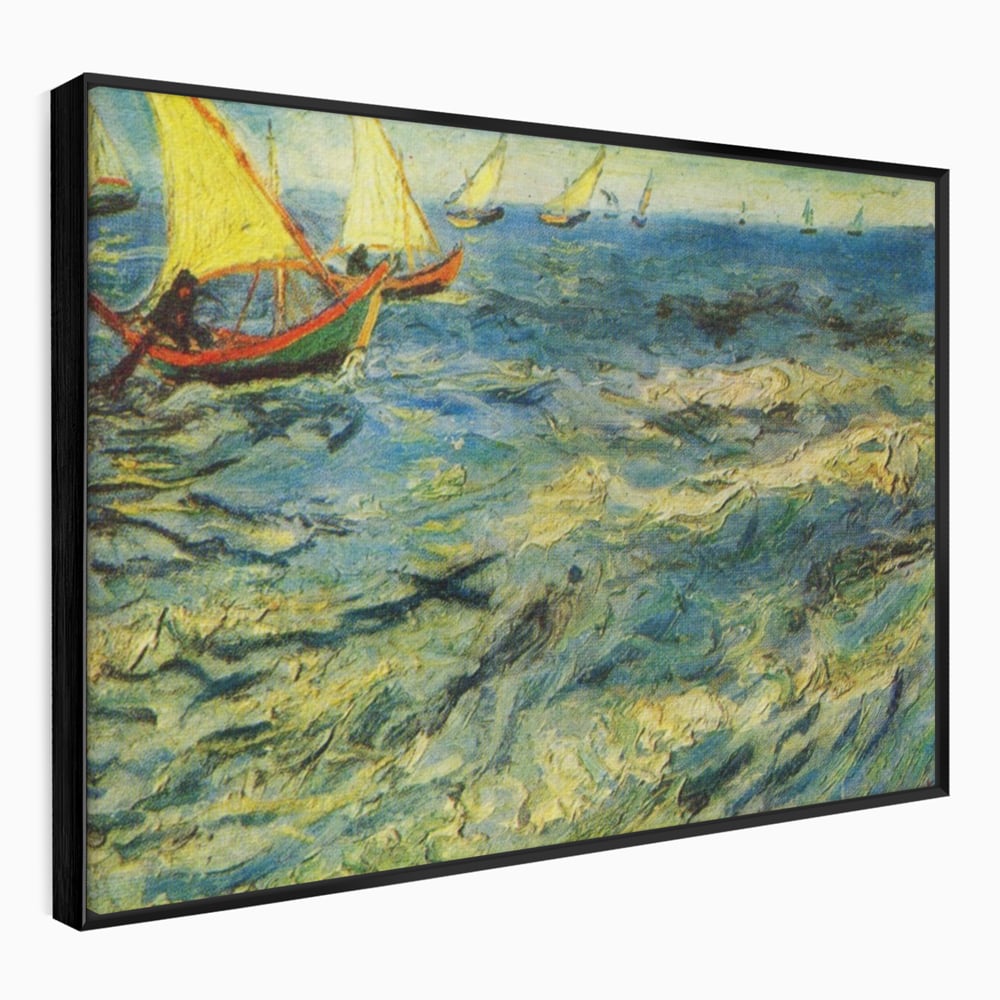 Tablou Canvas Premium LuxCanva® A1117, Marea , Vincent van Gogh, Arta, Pictura, Culori Vibrante