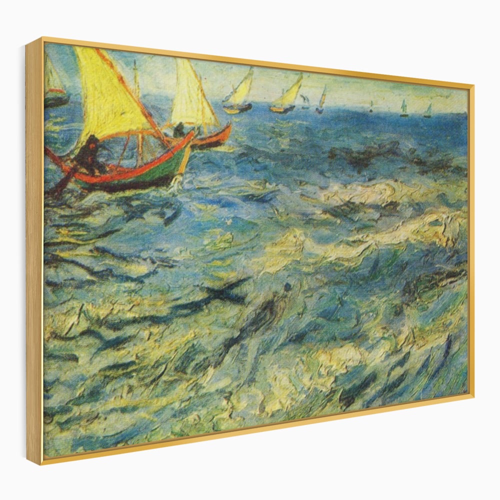 Tablou Canvas Premium LuxCanva® A1117, Marea , Vincent van Gogh, Arta, Pictura, Culori Vibrante