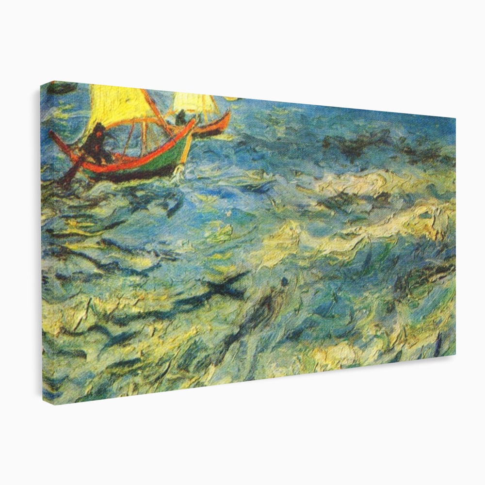 Tablou Canvas Premium LuxCanva® A1117, Marea , Vincent van Gogh, Arta, Pictura, Culori Vibrante