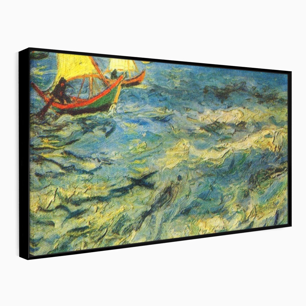 Tablou Canvas Premium LuxCanva® A1117, Marea , Vincent van Gogh, Arta, Pictura, Culori Vibrante