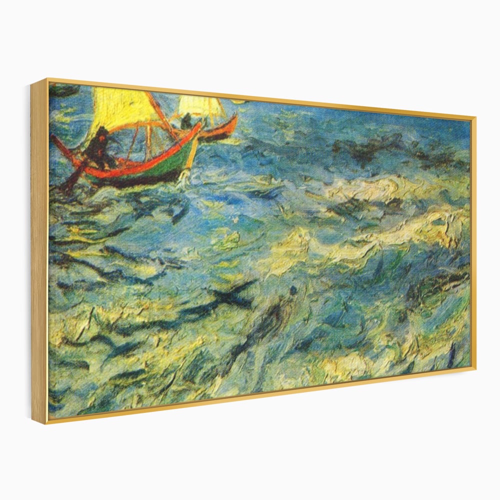 Tablou Canvas Premium LuxCanva® A1117, Marea , Vincent van Gogh, Arta, Pictura, Culori Vibrante