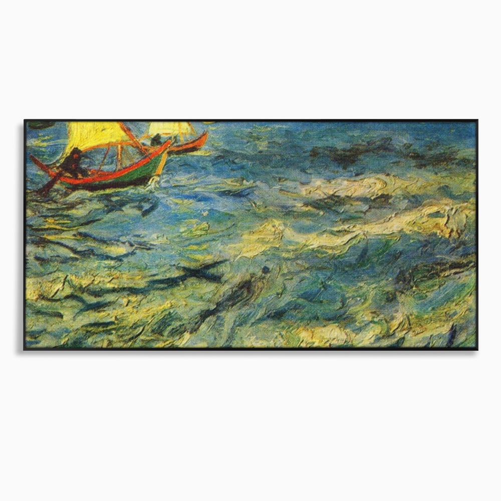 Tablou Canvas Premium LuxCanva® A1117, Marea , Vincent van Gogh, Arta, Pictura, Culori Vibrante