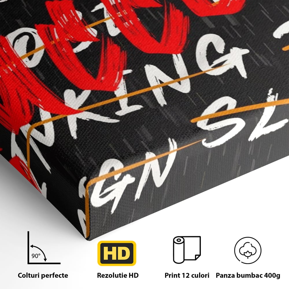Tablou Canvas Premium LuxCanva® A1118, Succes , Motivatie, Work, TeamLeader, Culori Vibrante