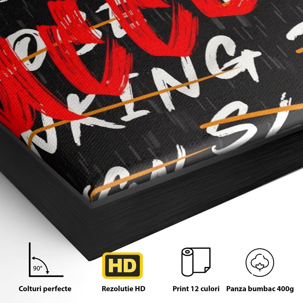 Tablou Canvas Premium LuxCanva® A1118, Succes , Motivatie, Work, TeamLeader, Culori Vibrante