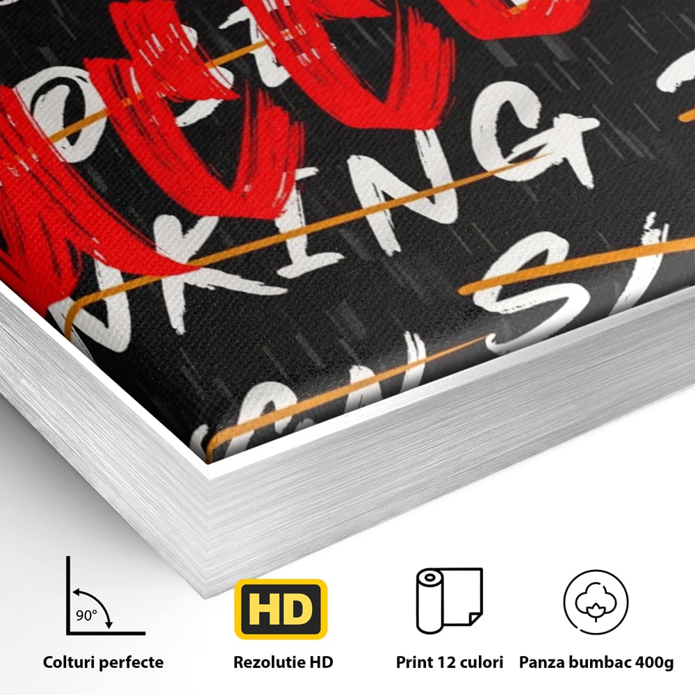 Tablou Canvas Premium LuxCanva® A1118, Succes , Motivatie, Work, TeamLeader, Culori Vibrante