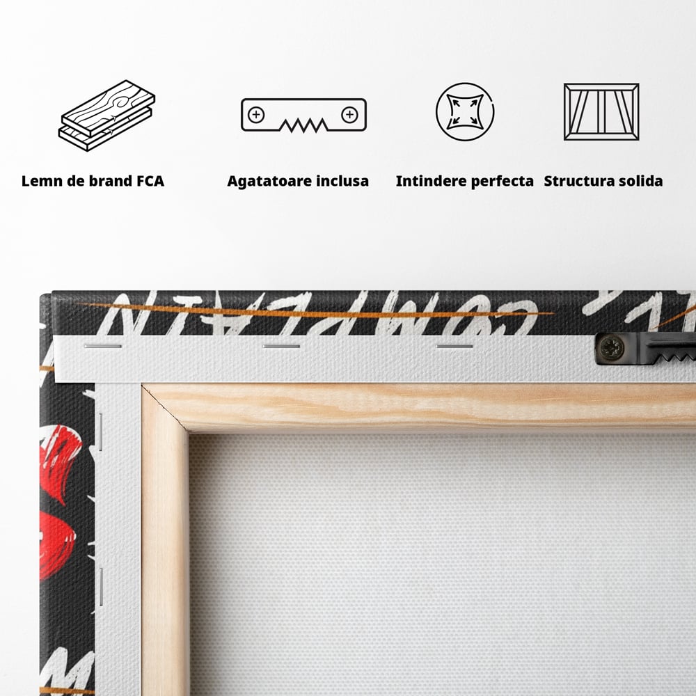 Tablou Canvas Premium LuxCanva® A1118, Succes , Motivatie, Work, TeamLeader, Culori Vibrante