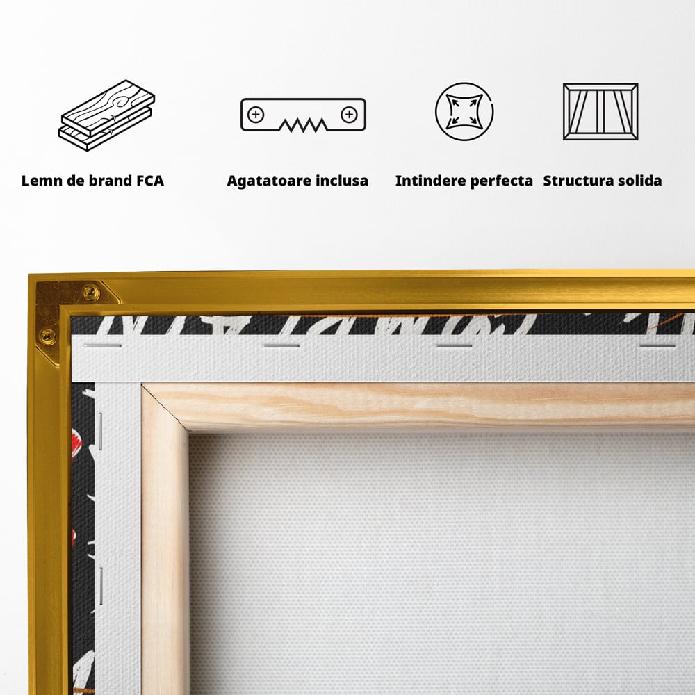 Tablou Canvas Premium LuxCanva® A1118, Succes , Motivatie, Work, TeamLeader, Culori Vibrante