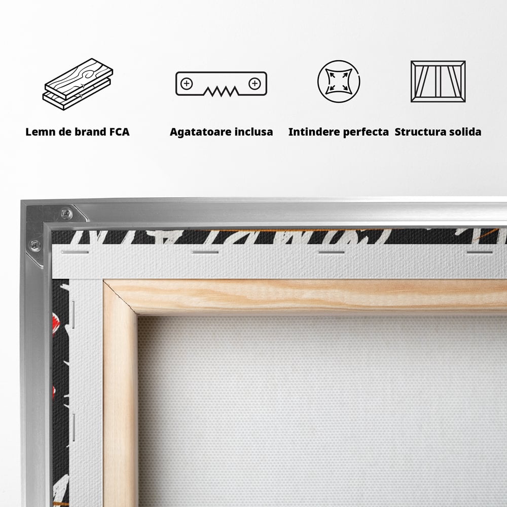 Tablou Canvas Premium LuxCanva® A1118, Succes , Motivatie, Work, TeamLeader, Culori Vibrante