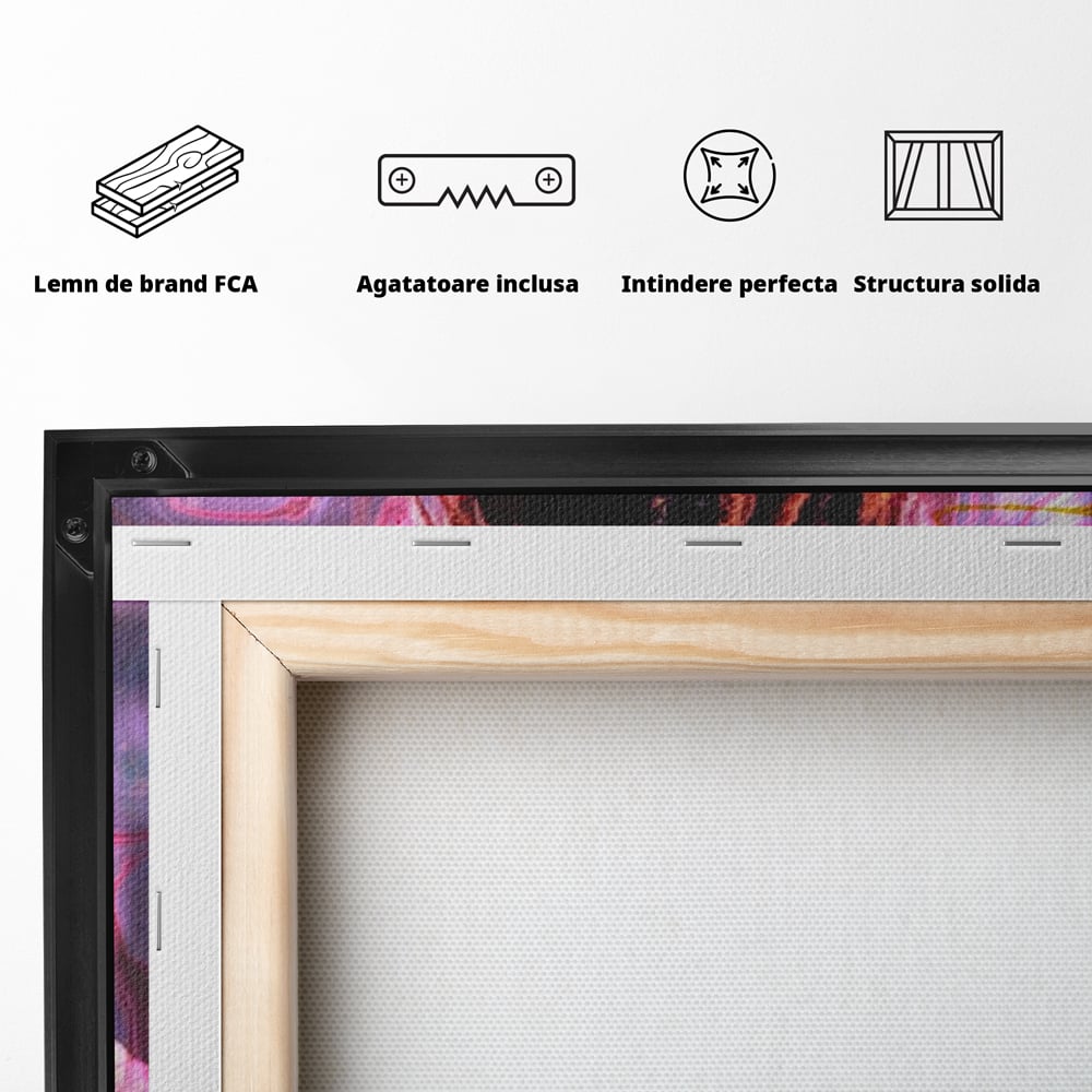 Tablou Canvas Premium LuxCanva® A1139, Juice WRLD , Jarad Anthony Higgins, Rapper, Cantaret, Culori Vibrante