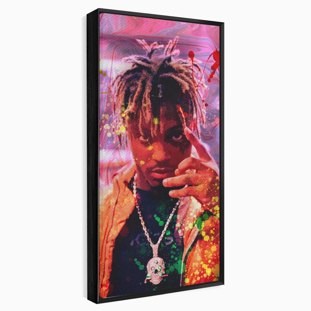 Tablou Canvas Premium LuxCanva® A1139, Juice WRLD , Jarad Anthony Higgins, Rapper, Cantaret, Culori Vibrante