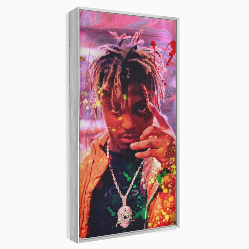 Tablou Canvas Premium LuxCanva® A1139, Juice WRLD , Jarad Anthony Higgins, Rapper, Cantaret, Culori Vibrante