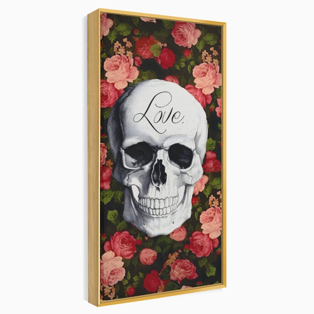 Tablou Canvas Premium LuxCanva® A1142, Love Rose , Iubire, Trandafiri, Roz, Culori Vibrante