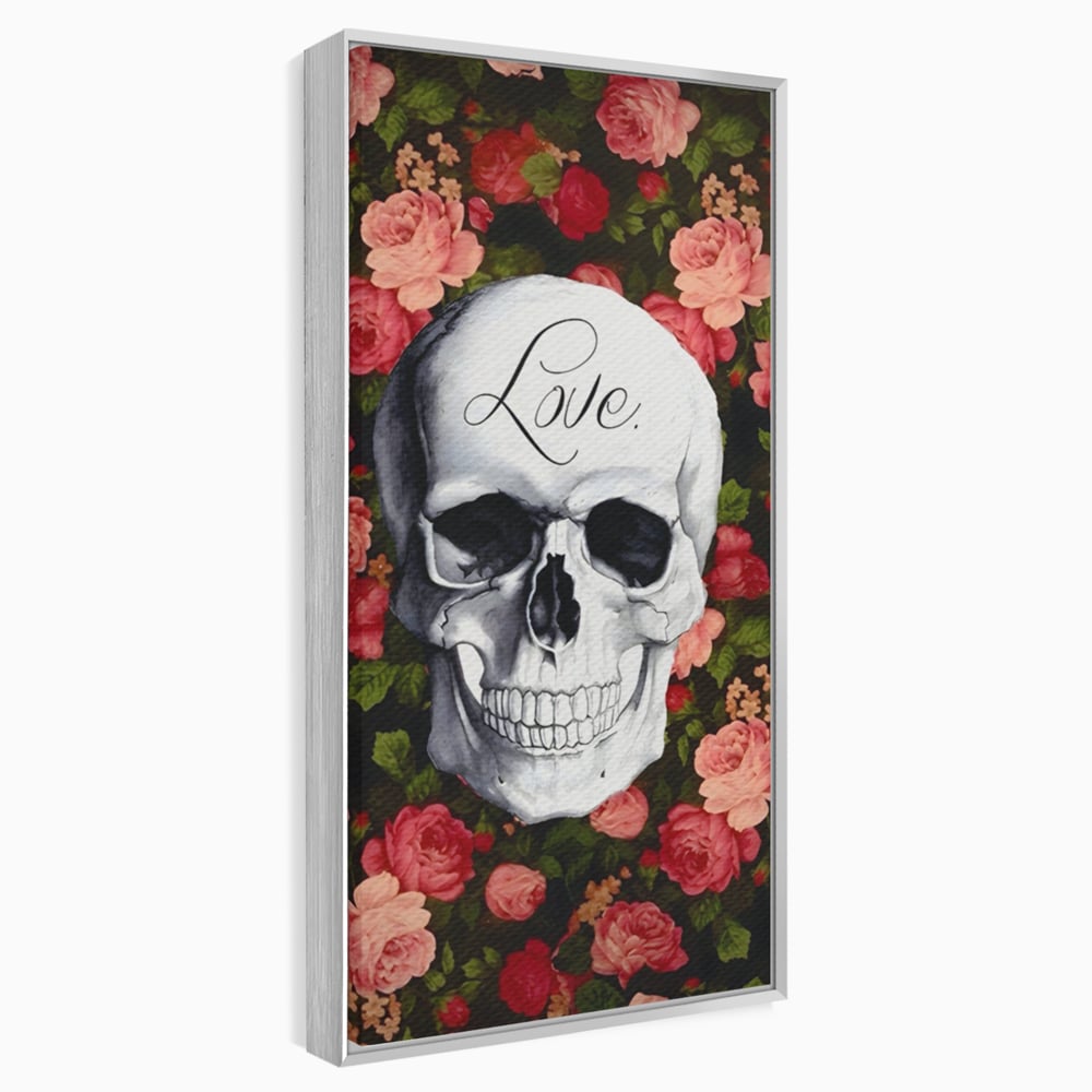 Tablou Canvas Premium LuxCanva® A1142, Love Rose , Iubire, Trandafiri, Roz, Culori Vibrante