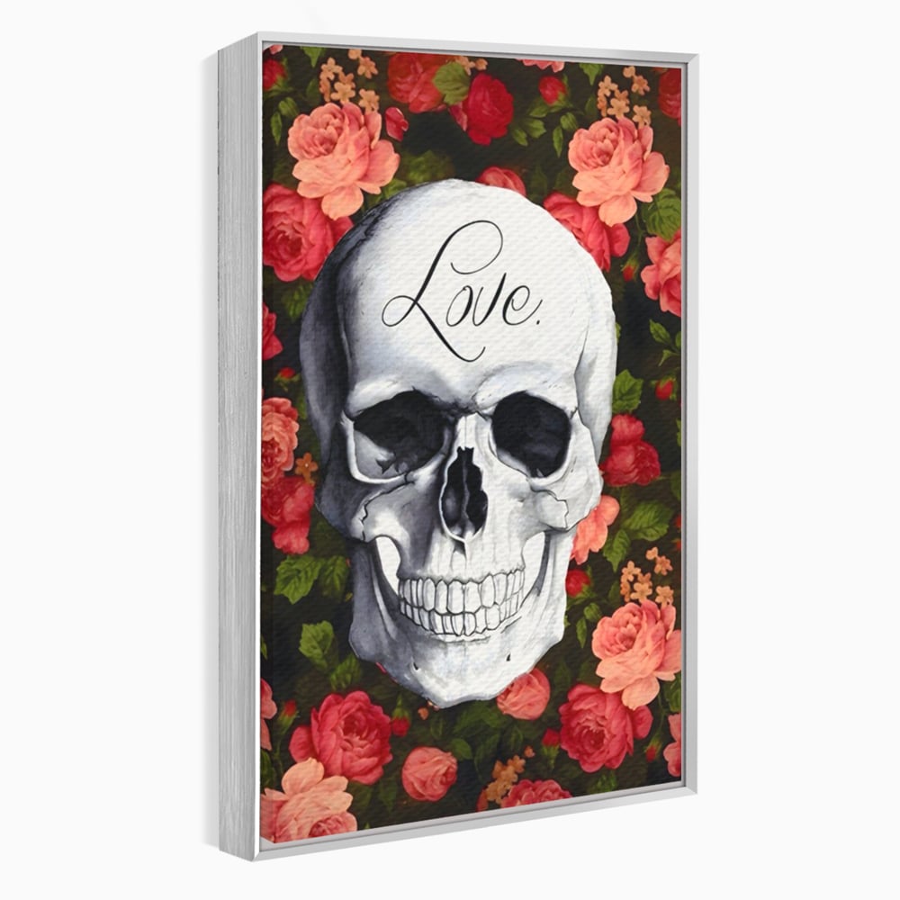 Tablou Canvas Premium LuxCanva® A1142, Love Rose , Iubire, Trandafiri, Roz, Culori Vibrante