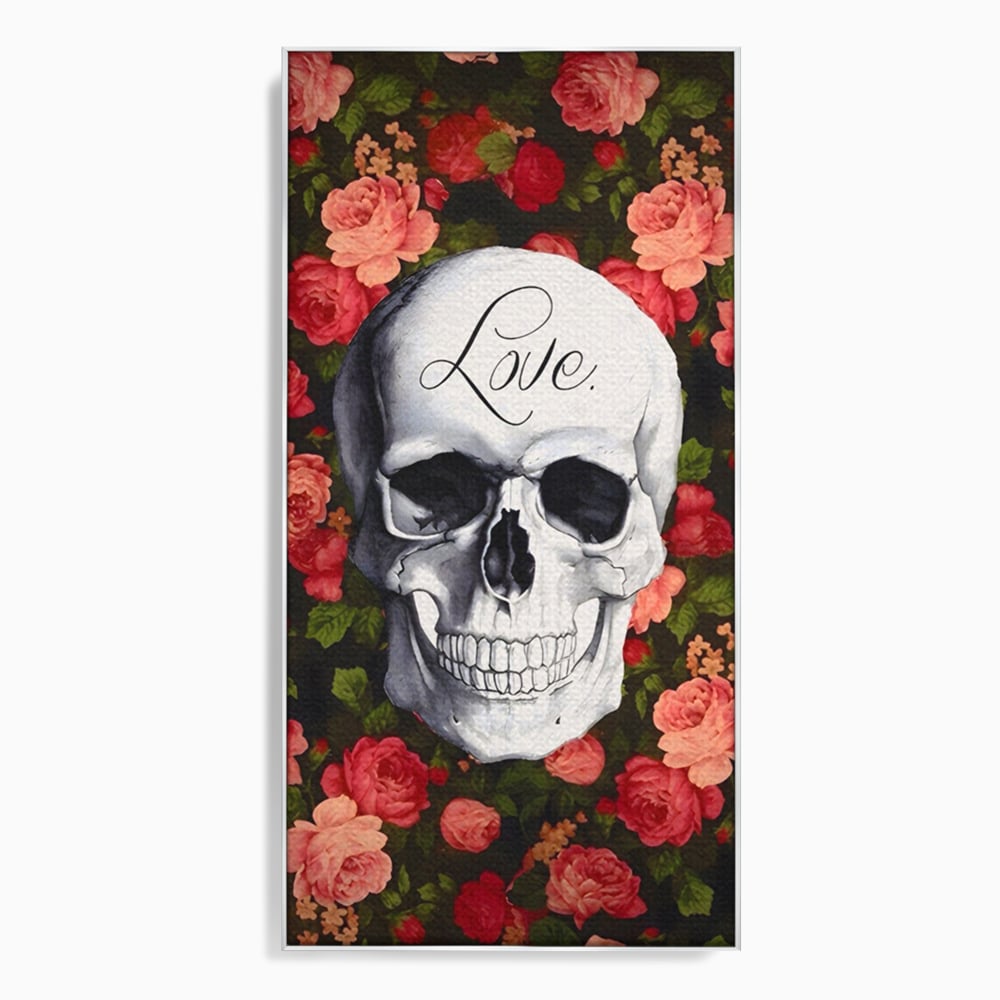 Tablou Canvas Premium LuxCanva® A1142, Love Rose , Iubire, Trandafiri, Roz, Culori Vibrante