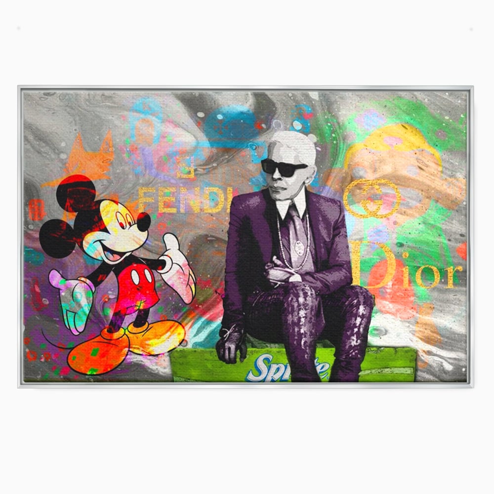 Tablou Canvas Premium, LuxCanva® A1160, Mickey Friends, Disney, Desene Animate, Motivational, Culori Vibrante