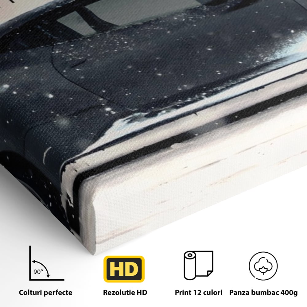Leinwandbilder Premium LuxCanva® A1170, No Risk No Rari , Motivierend, Wohnen, Leben, Auto, Ferrari, Ferrari, Schlafzimmer, Leuchtende Farben