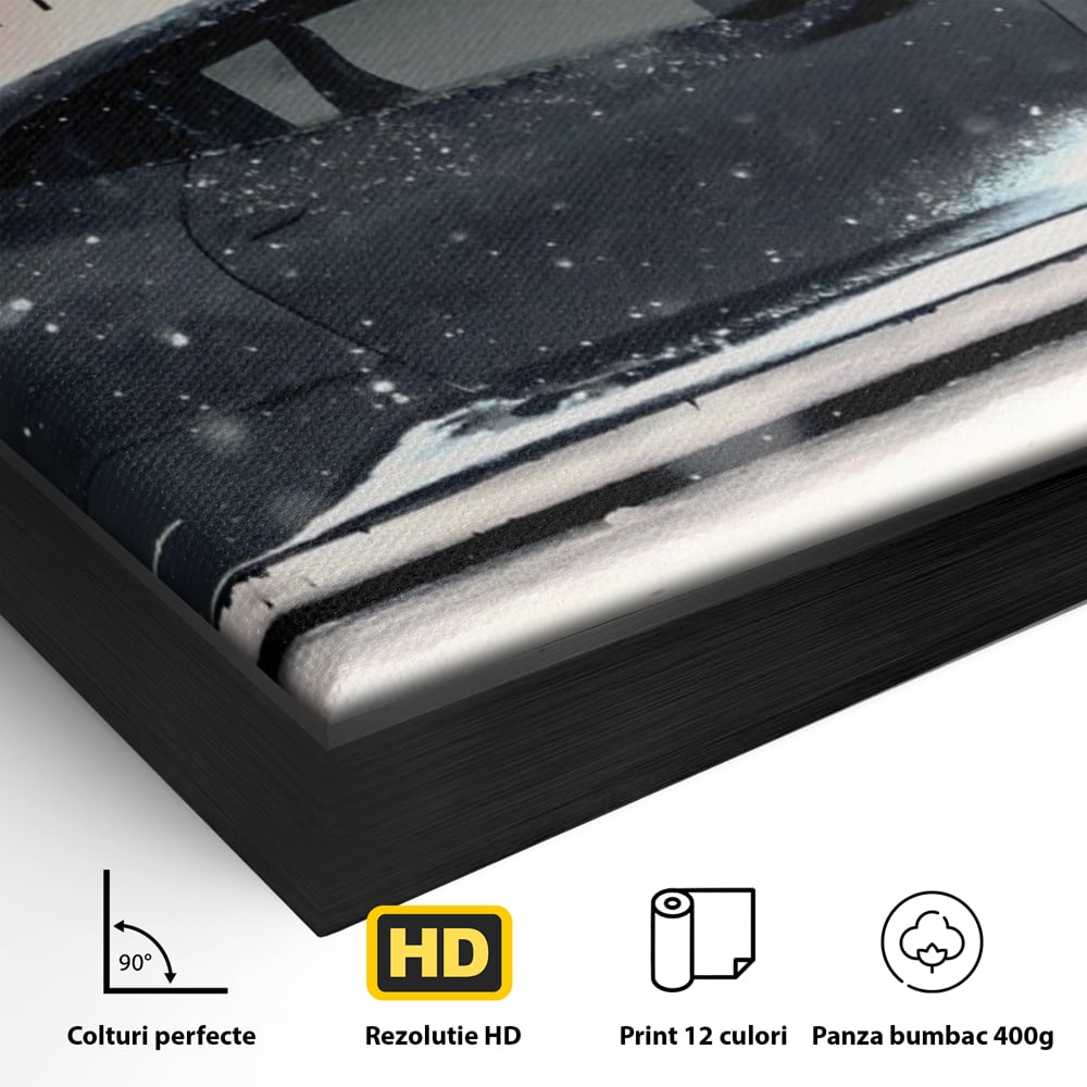 Leinwandbilder Premium LuxCanva® A1170, No Risk No Rari , Motivierend, Wohnen, Leben, Auto, Ferrari, Ferrari, Schlafzimmer, Leuchtende Farben