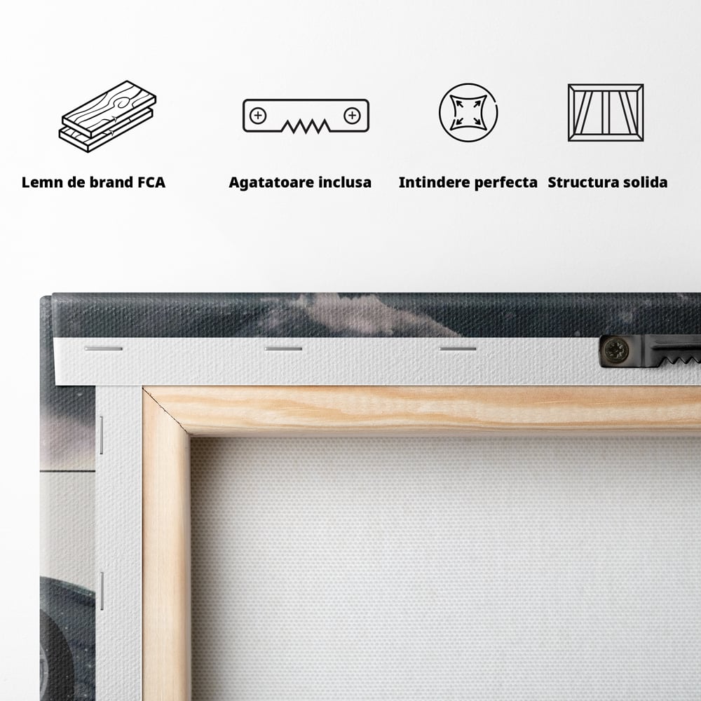 Leinwandbilder Premium LuxCanva® A1170, No Risk No Rari , Motivierend, Wohnen, Leben, Auto, Ferrari, Ferrari, Schlafzimmer, Leuchtende Farben