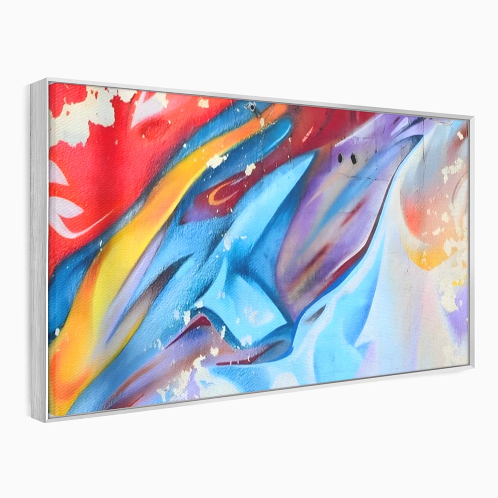 Tablou Canvas Premium LuxCanva® A1174, Colorful Graffiti ,Graffiti, Multicolor, Birou, Culori Vibrante