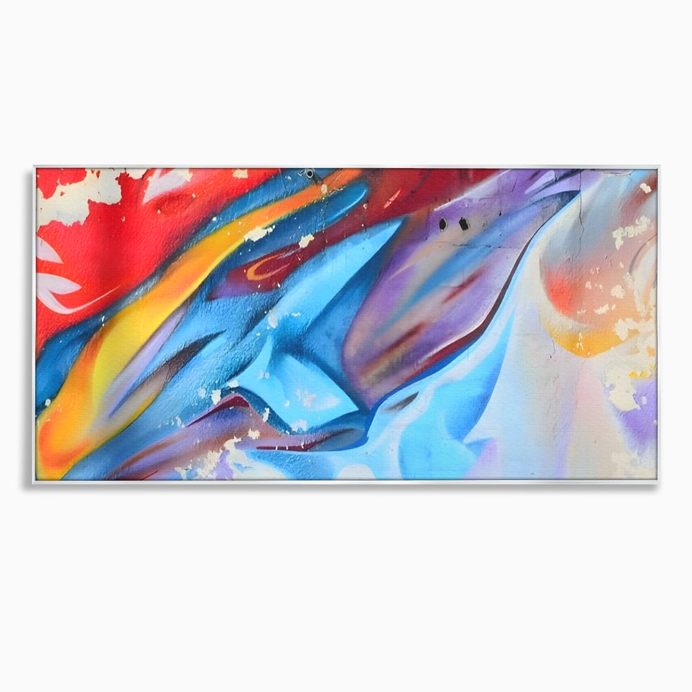 Tablou Canvas Premium LuxCanva® A1174, Colorful Graffiti ,Graffiti, Multicolor, Birou, Culori Vibrante