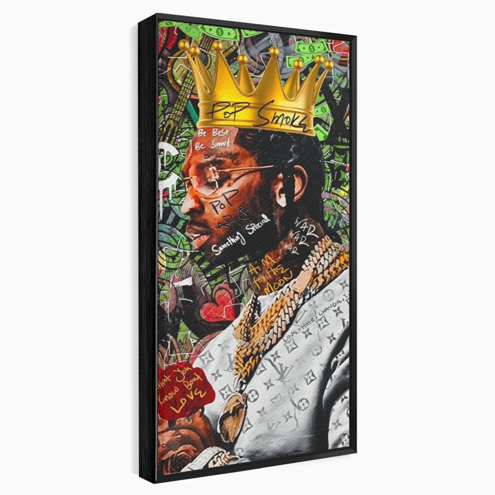Tablou Canvas Premium LuxCanva® A1180, Travis Scott ,  Jacques Berman Webster, Studio, Rapper, Cantaret, Culori Vibrante