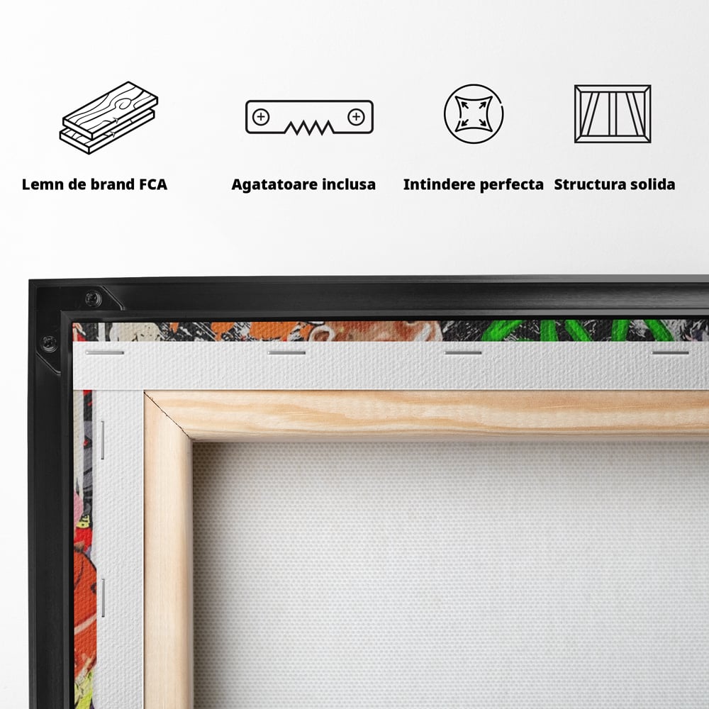 Tablou Canvas Premium LuxCanva® A1182, Los Angeles Lakers , Baschet, Echipa, NBA, Culori Vibrante
