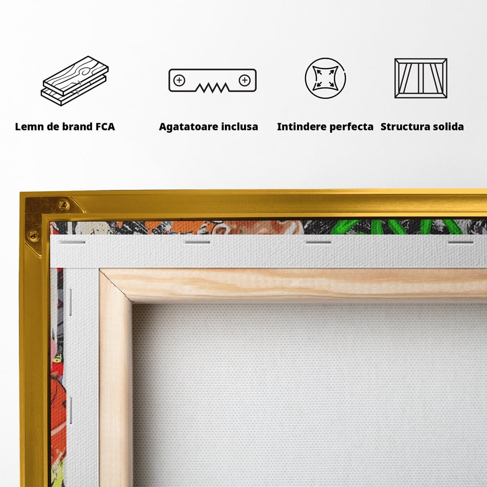 Tablou Canvas Premium LuxCanva® A1182, Los Angeles Lakers , Baschet, Echipa, NBA, Culori Vibrante
