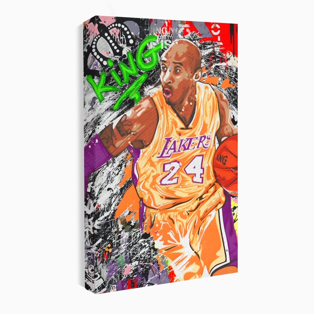 Tablou Canvas Premium LuxCanva® A1182, Los Angeles Lakers , Baschet, Echipa, NBA, Culori Vibrante