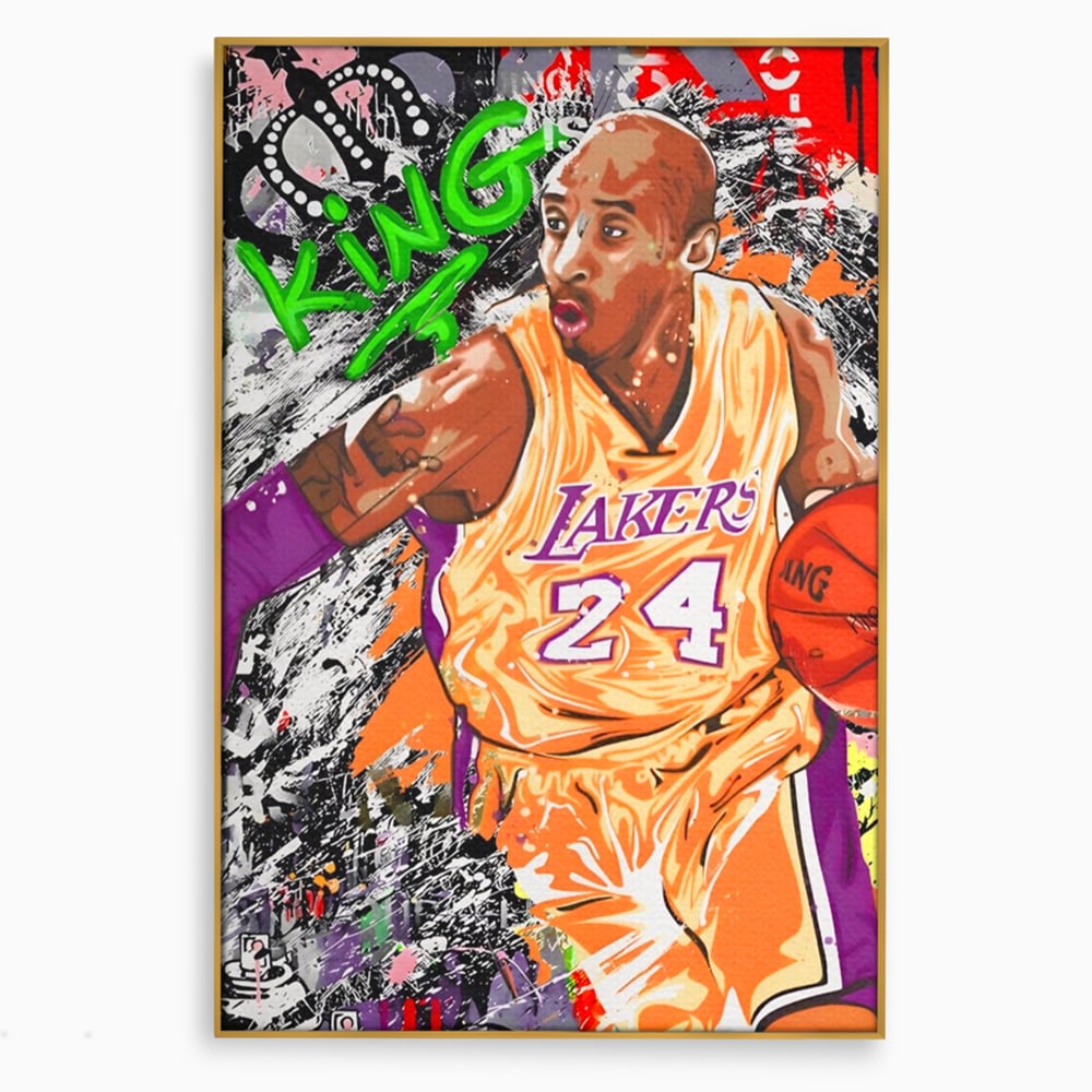Tablou Canvas Premium LuxCanva® A1182, Los Angeles Lakers , Baschet, Echipa, NBA, Culori Vibrante