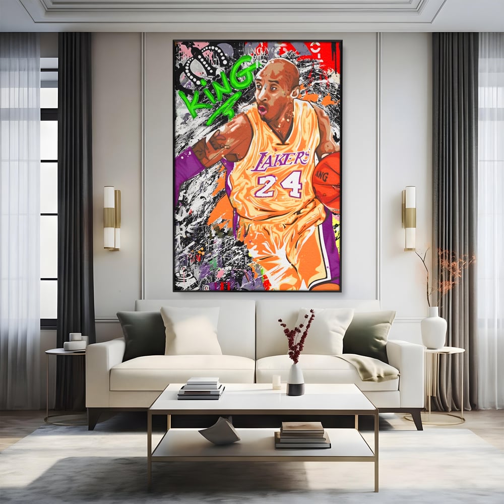 Tablou Canvas Premium LuxCanva® A1182, Los Angeles Lakers , Baschet, Echipa, NBA, Culori Vibrante