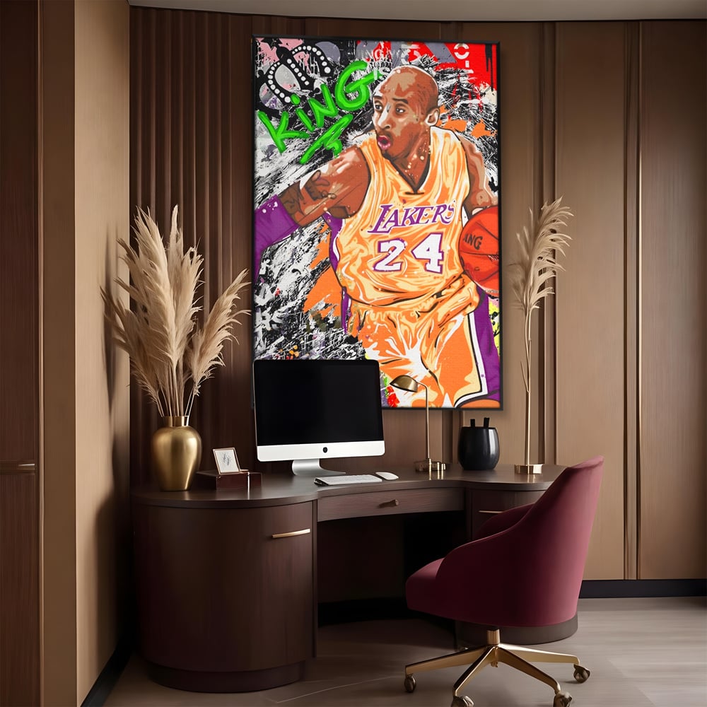 Tablou Canvas Premium LuxCanva® A1182, Los Angeles Lakers , Baschet, Echipa, NBA, Culori Vibrante