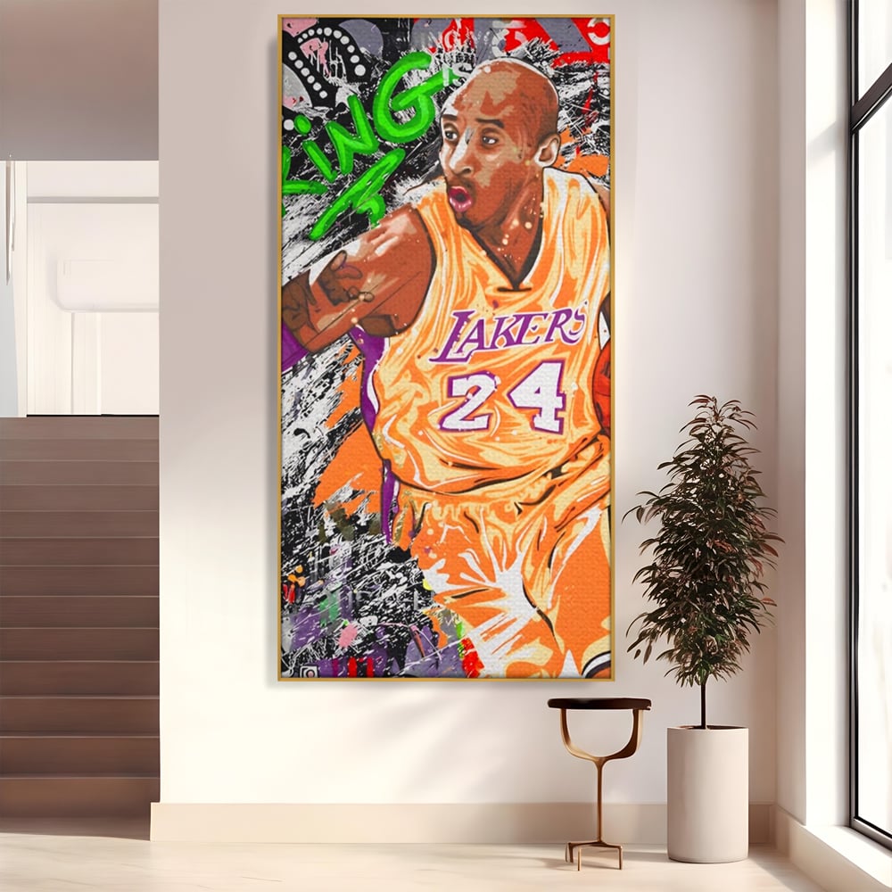 Tablou Canvas Premium LuxCanva® A1182, Los Angeles Lakers , Baschet, Echipa, NBA, Culori Vibrante