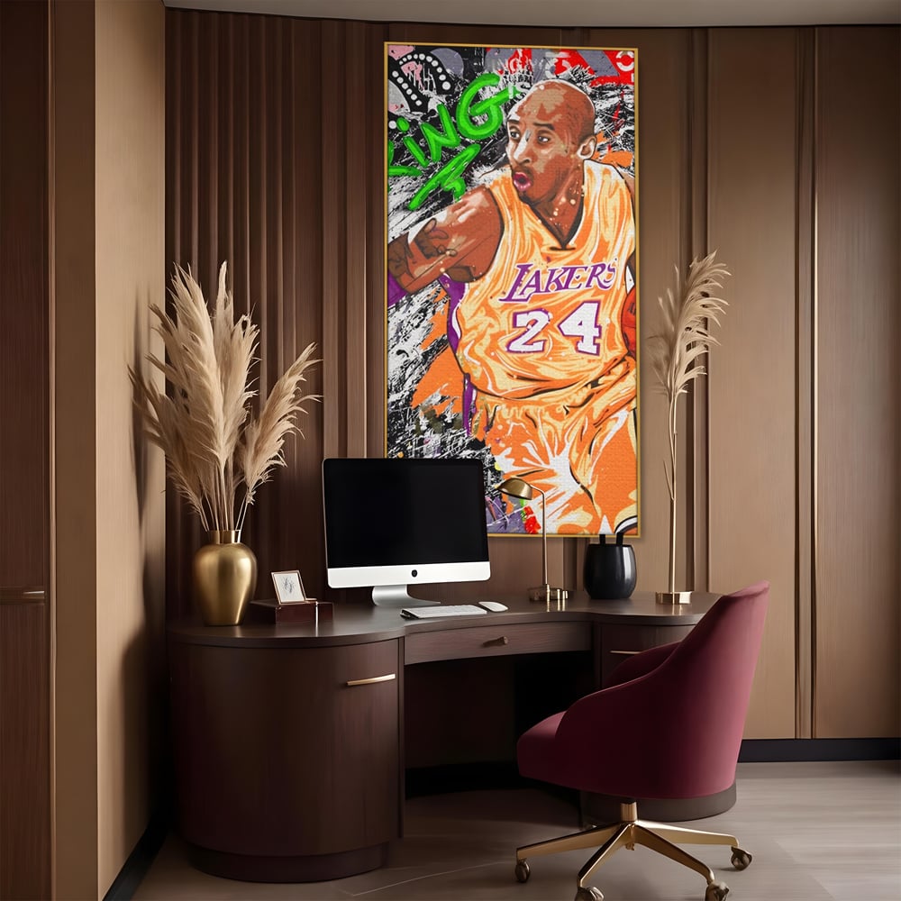 Tablou Canvas Premium LuxCanva® A1182, Los Angeles Lakers , Baschet, Echipa, NBA, Culori Vibrante
