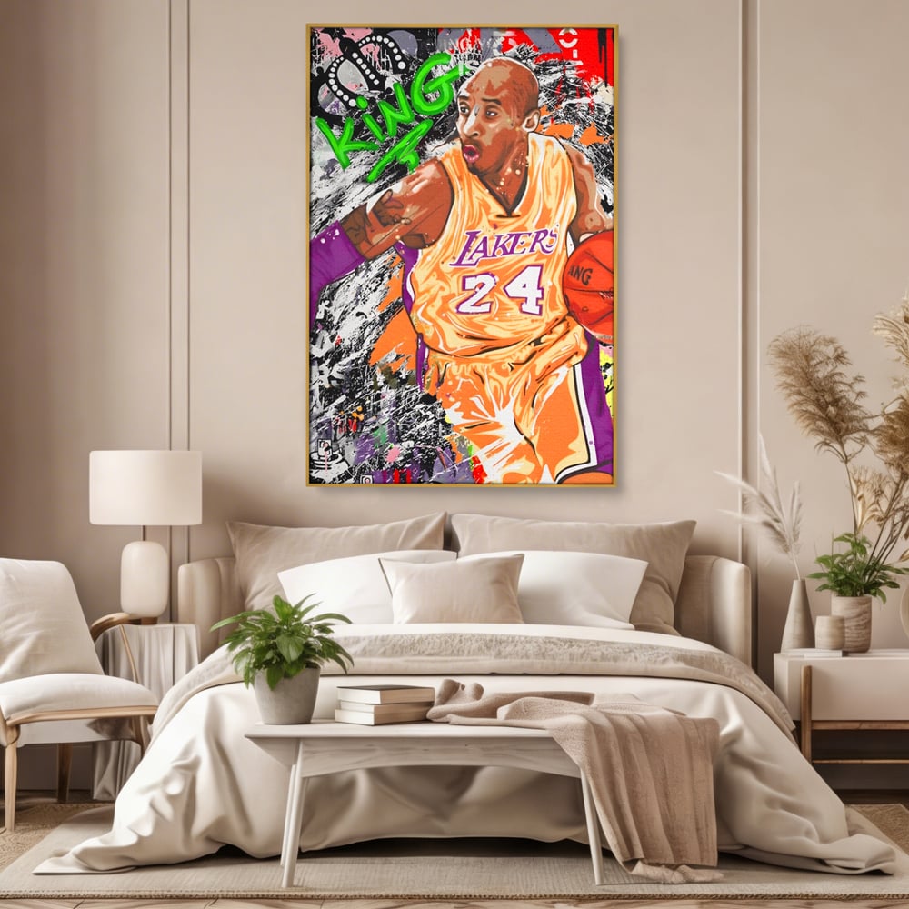 Tablou Canvas Premium LuxCanva® A1182, Los Angeles Lakers , Baschet, Echipa, NBA, Culori Vibrante