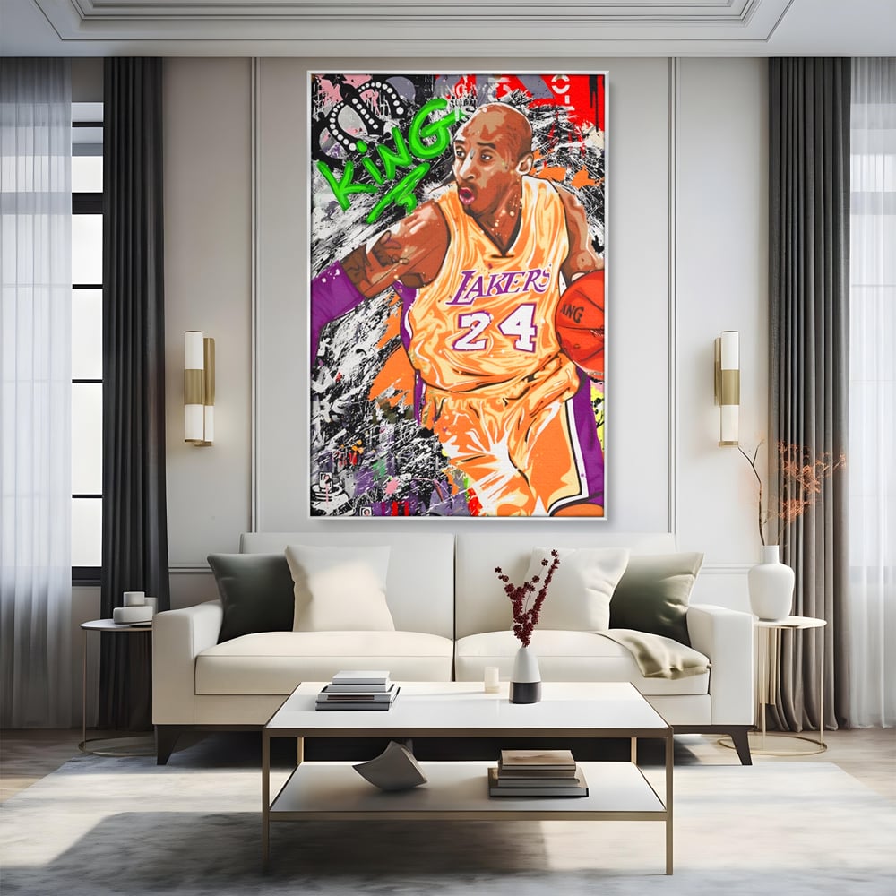 Tablou Canvas Premium LuxCanva® A1182, Los Angeles Lakers , Baschet, Echipa, NBA, Culori Vibrante