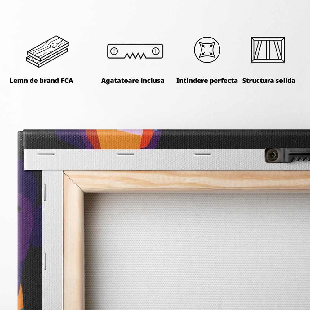 Tablou Canvas Premium LuxCanva® A1184, We Are The Change , Barack Obama, Birou, Motivational, USA, Culori Vibrante