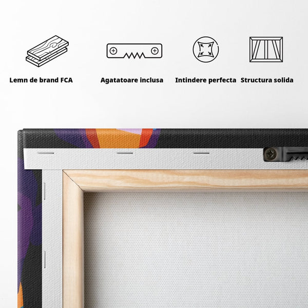 Tablou Canvas Premium LuxCanva® A1184, We Are The Change , Barack Obama, Birou, Motivational, USA, Culori Vibrante