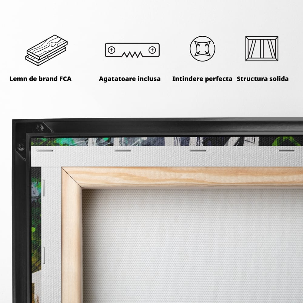 Leinwandbilder Premium LuxCanva® A1199, Geld ist Leben, Dagobert Duck, Büro, Motivierend, Geld, Lebendig, Kräftige Farben