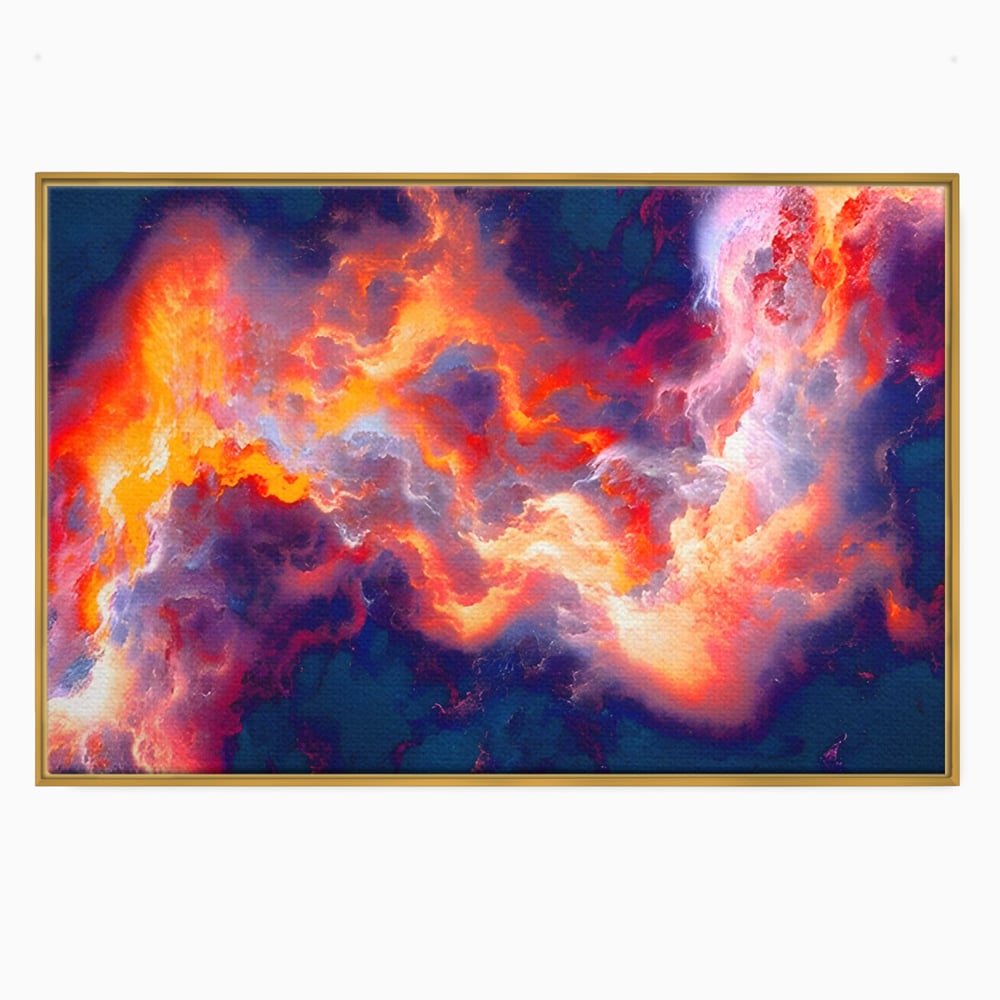 Tablou Canvas Premium LuxCanva® A1212, Colorful , Colorat, Multicolor, Abstract, Dormitor, Culori Vibrante