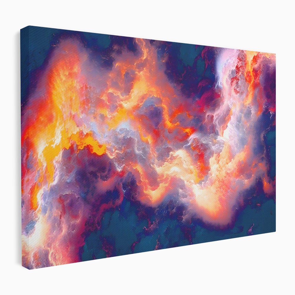 Tablou Canvas Premium LuxCanva® A1212, Colorful , Colorat, Multicolor, Abstract, Dormitor, Culori Vibrante