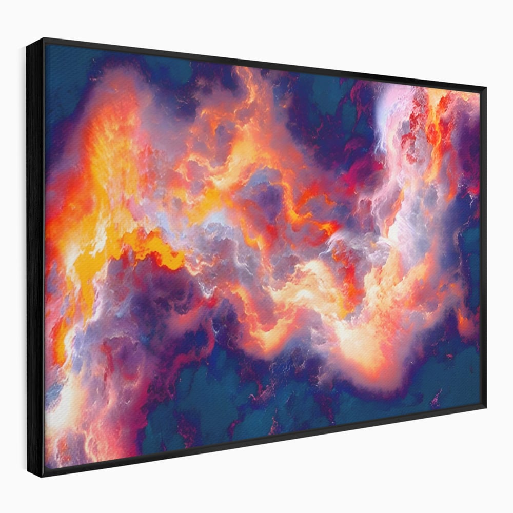 Tablou Canvas Premium LuxCanva® A1212, Colorful , Colorat, Multicolor, Abstract, Dormitor, Culori Vibrante