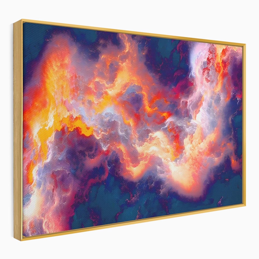 Tablou Canvas Premium LuxCanva® A1212, Colorful , Colorat, Multicolor, Abstract, Dormitor, Culori Vibrante