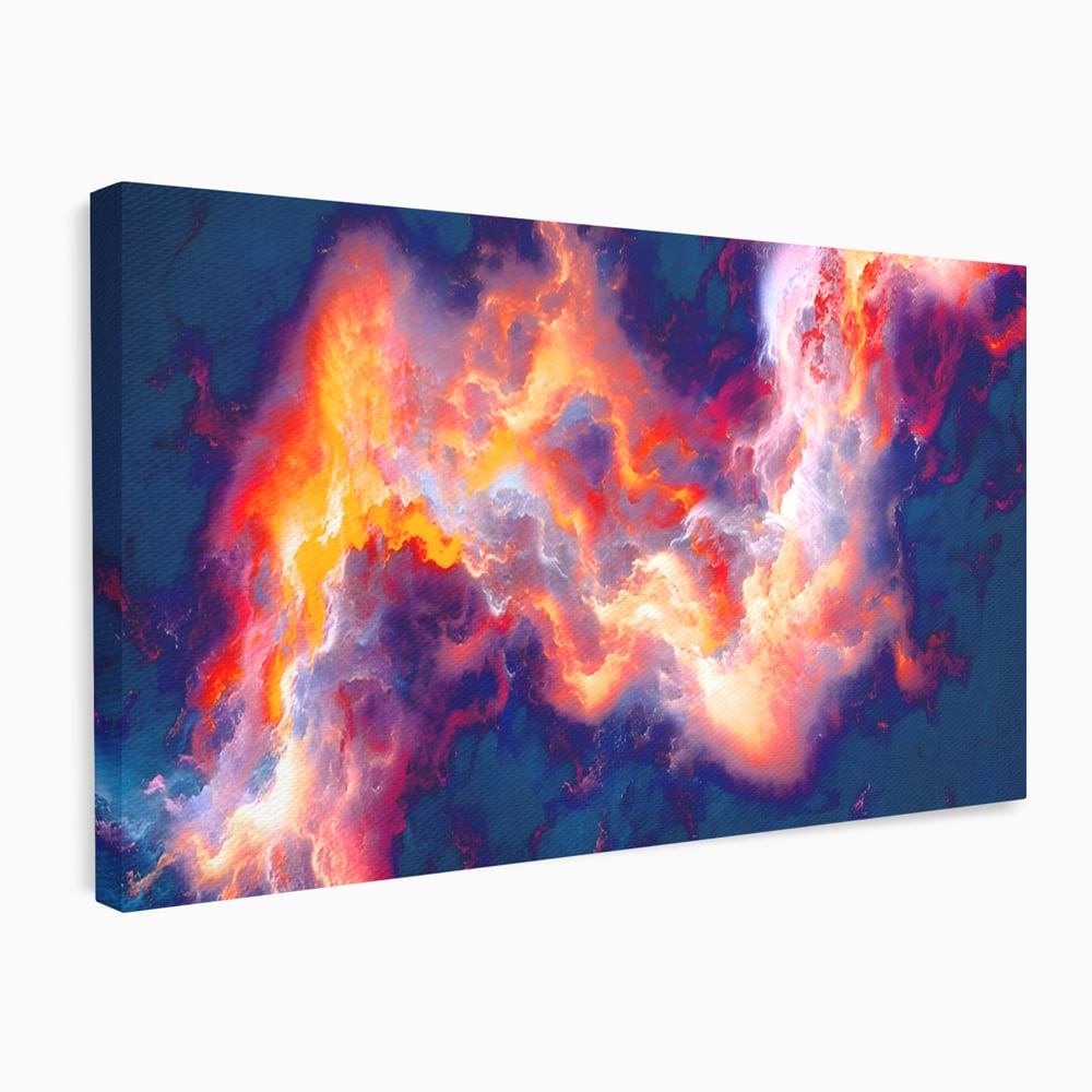 Tablou Canvas Premium LuxCanva® A1212, Colorful , Colorat, Multicolor, Abstract, Dormitor, Culori Vibrante
