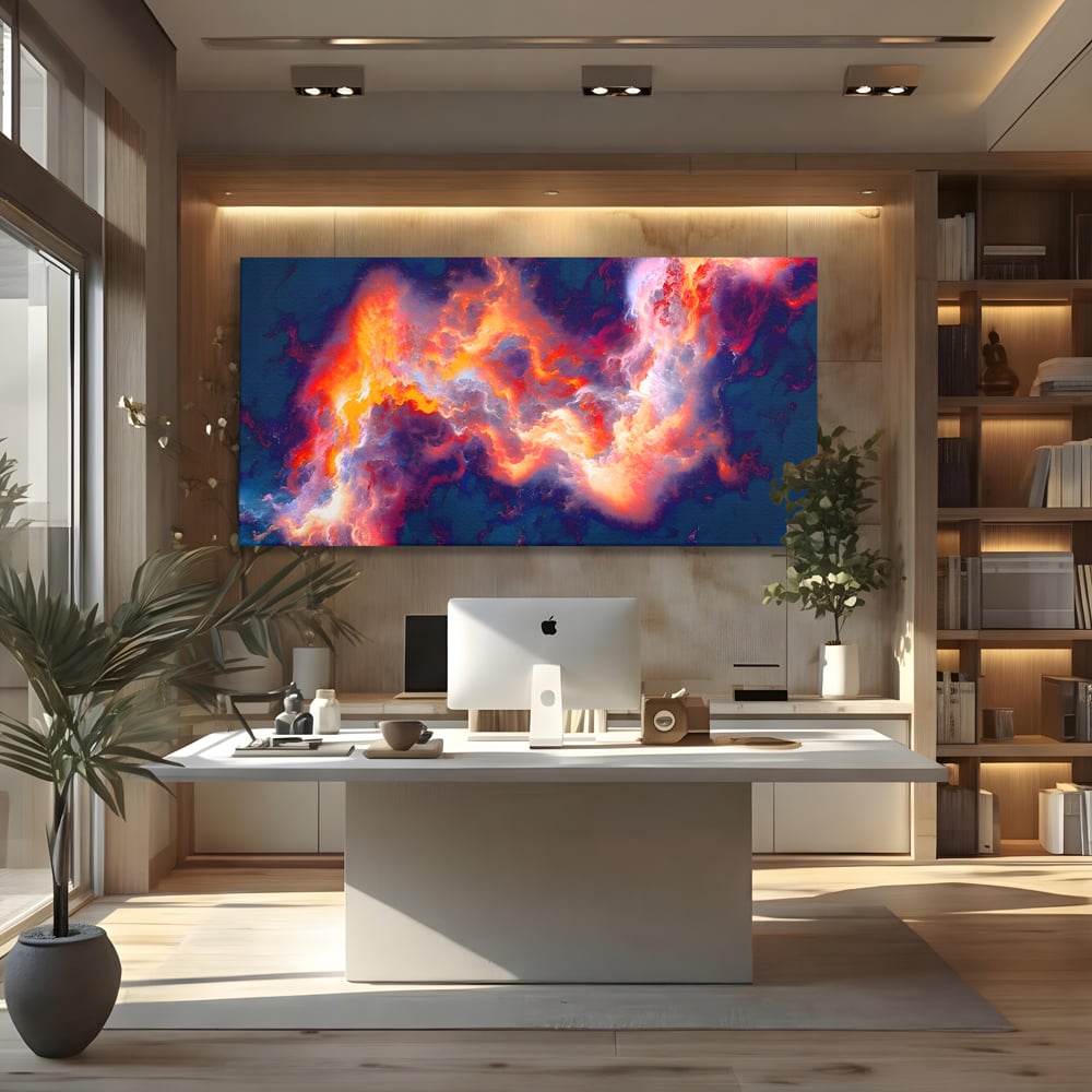 Tablou Canvas Premium LuxCanva® A1212, Colorful , Colorat, Multicolor, Abstract, Dormitor, Culori Vibrante