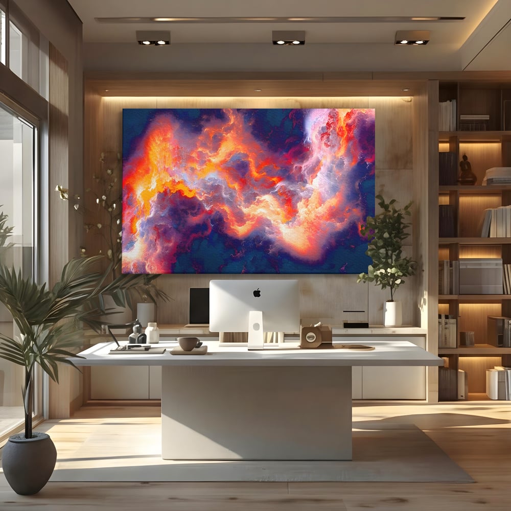 Tablou Canvas Premium LuxCanva® A1212, Colorful , Colorat, Multicolor, Abstract, Dormitor, Culori Vibrante