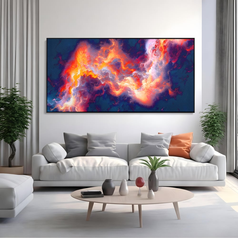 Tablou Canvas Premium LuxCanva® A1212, Colorful , Colorat, Multicolor, Abstract, Dormitor, Culori Vibrante