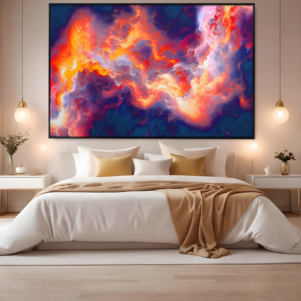Tablou Canvas Premium LuxCanva® A1212, Colorful , Colorat, Multicolor, Abstract, Dormitor, Culori Vibrante